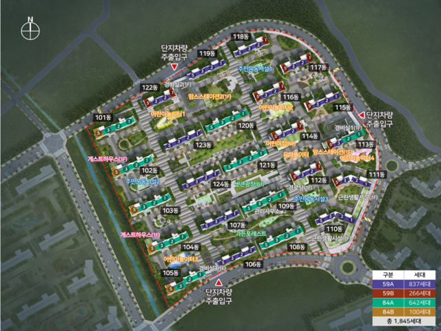 위례신도시 프리미엄 입지 환경